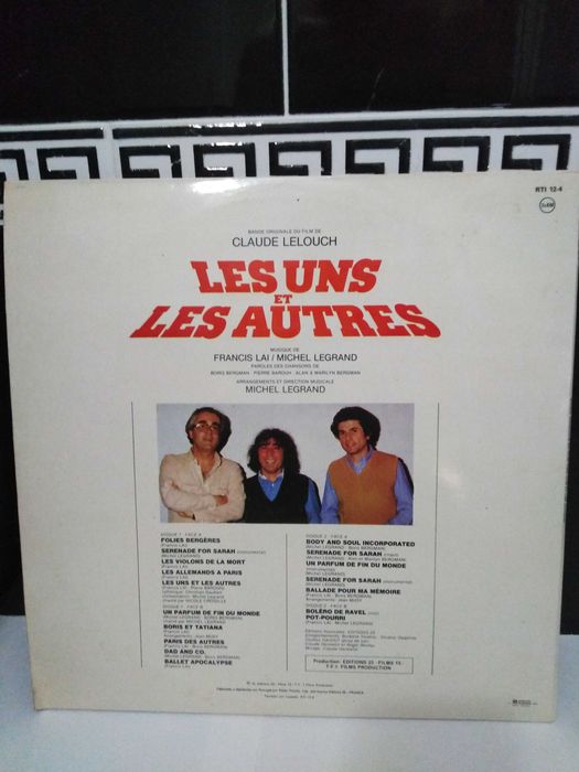 Vinil - Banda sonora original do filme de 1981 Les Uns et les Autres - Disco de Vinil LP Duplo