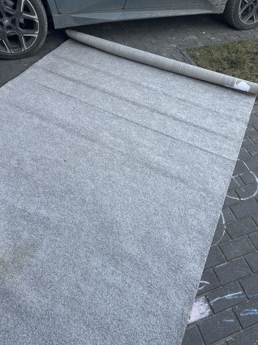 Ogromny dywan 200x300 szary