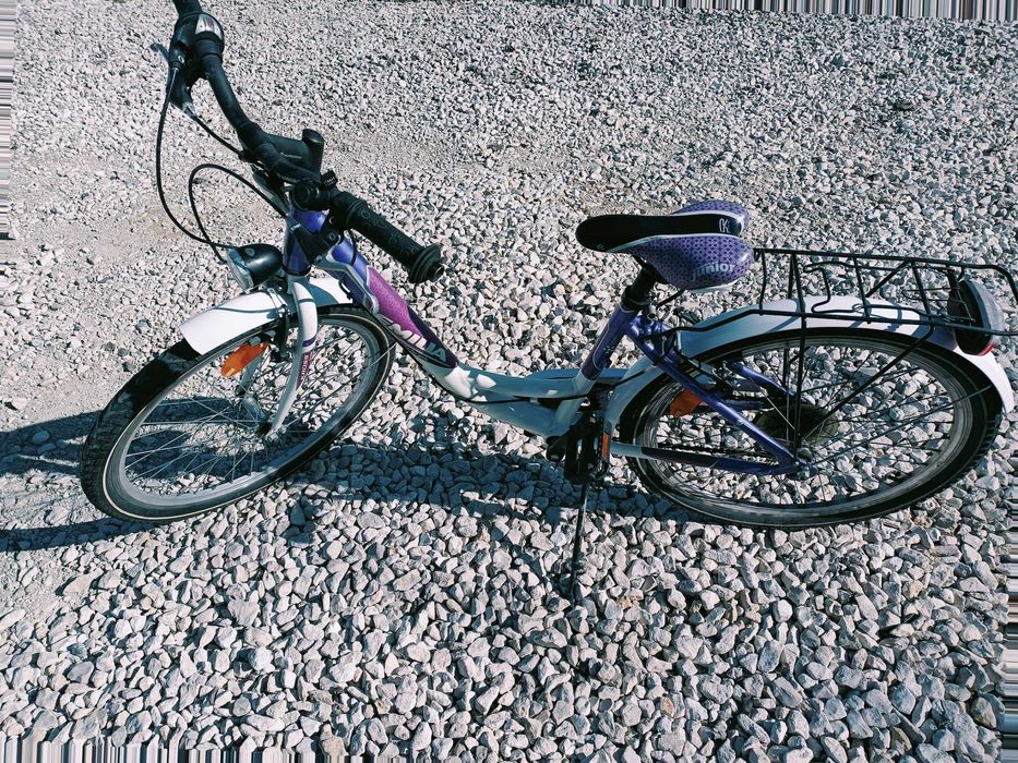 Rower dziewczęcy na kołach 24"