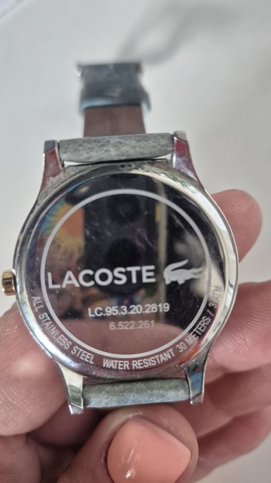 Zegarek lacoste używany