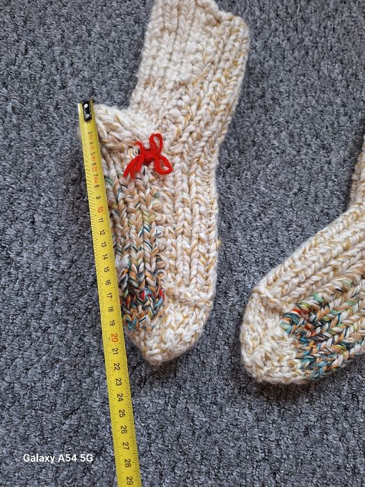 Skarpety ciepłe na stopę 22-24 cm