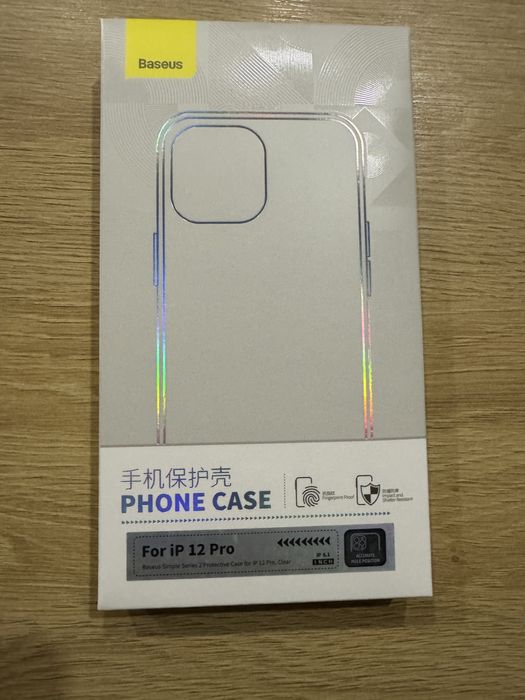 Прозорий чохол Baseus на iPhone 12 pro