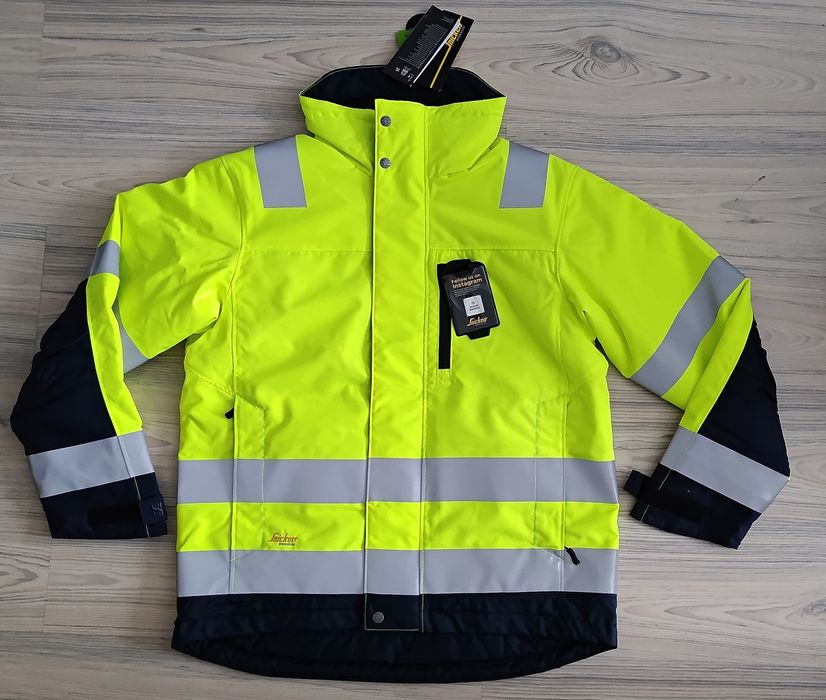 Kurtka Snickers 1130 zimowa robocza ocieplana odblaskowa nowa XL