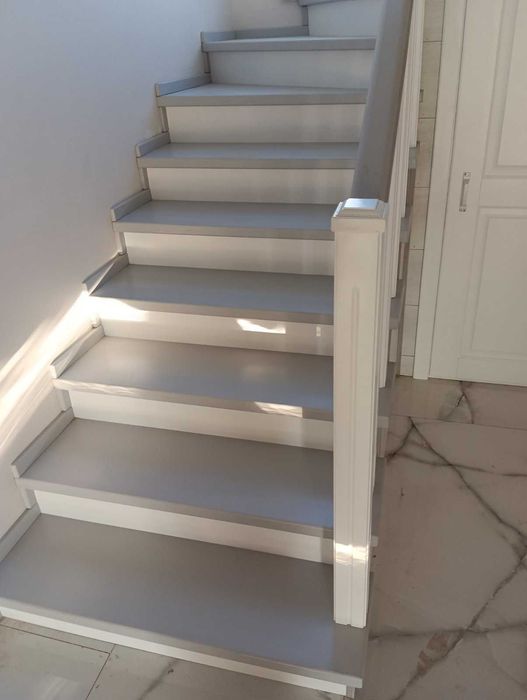 Сходи дерев'яні виготовлення монтаж зварювання каркасу