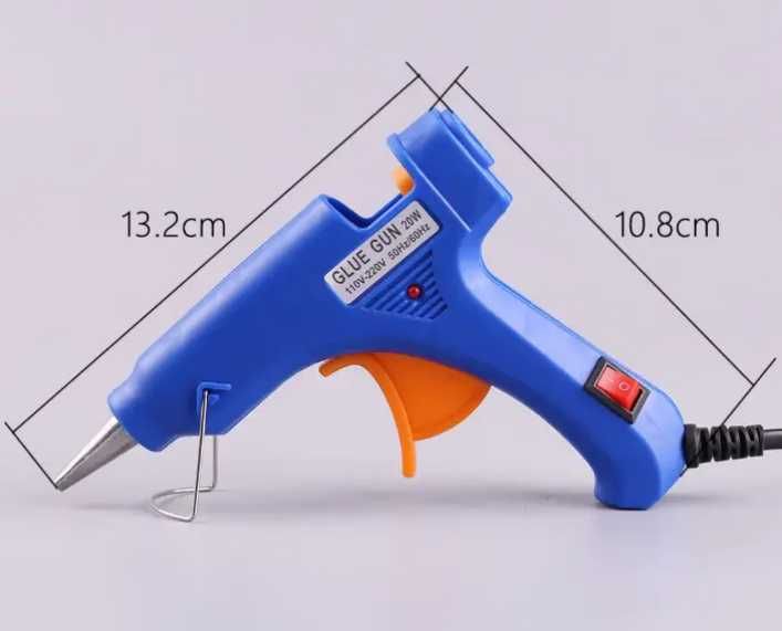 Клей пистолет для рукоделия, Термопистолет стержни клей 7мм.
