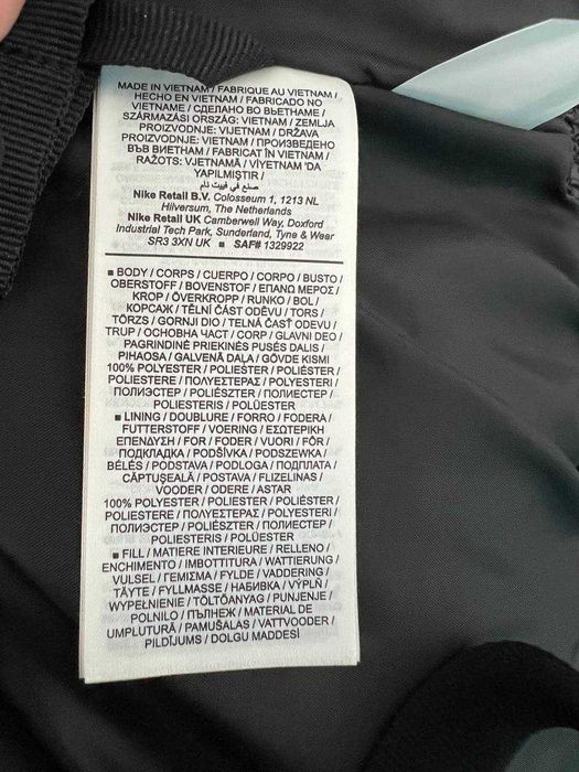 ОРИГІНАЛ! Куртка Nike W NSW Tf City Jkt Black S M L | DH4079-010