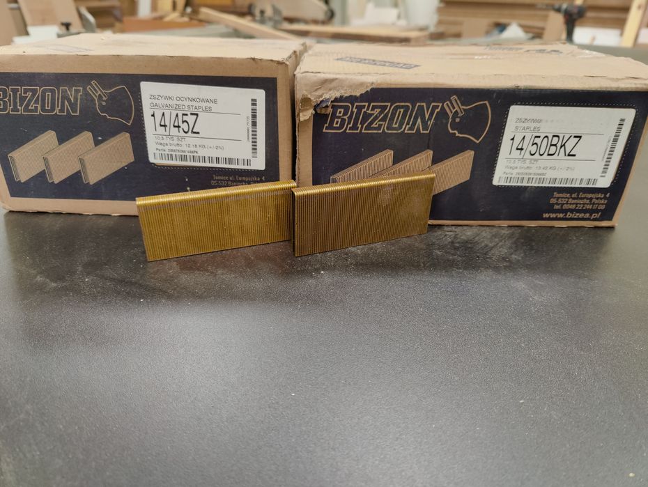 Zszywki tapicerskie Bizon 14/45Z( BEA)