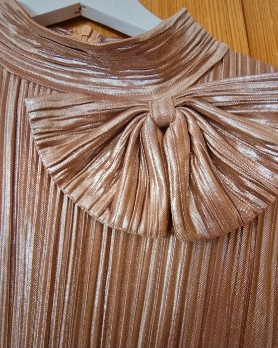 Blusa dourada de festa Vintage Bazaar