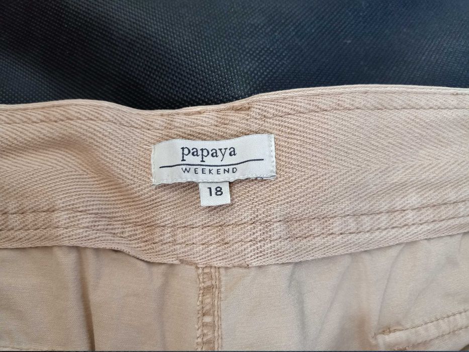 spodenki damskie Papaya Weekend rozm. 18 bojówki