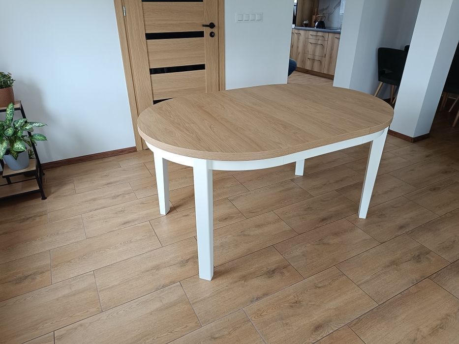 Stół okrągły rozkładany producent wymiary