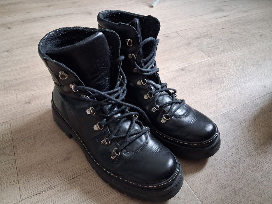 Buty  ryłko skórzane