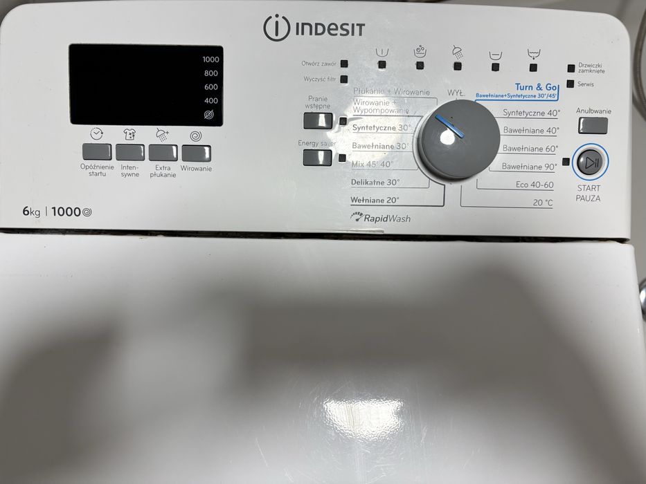 Pralka Indesit BTW W S60400 PL/N 6kg 1000obr/min