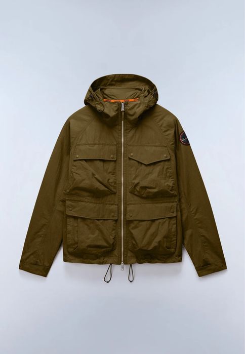 Куртка Napapijri A-Rivalto Cotton Jacket Dark Green | Оригінал