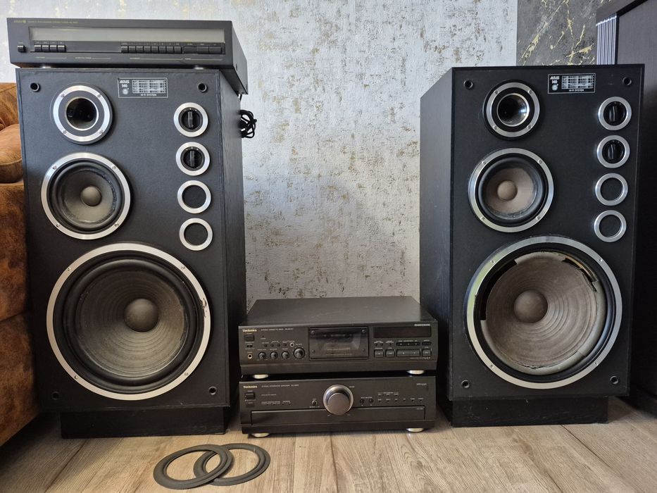 TECHNICS: Wzmacniacz SU-A800, DECK RS-BX747, ALTUS 140