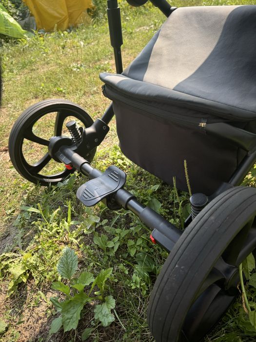 Коляска 2 в 1 Bair Onyx Soft Black