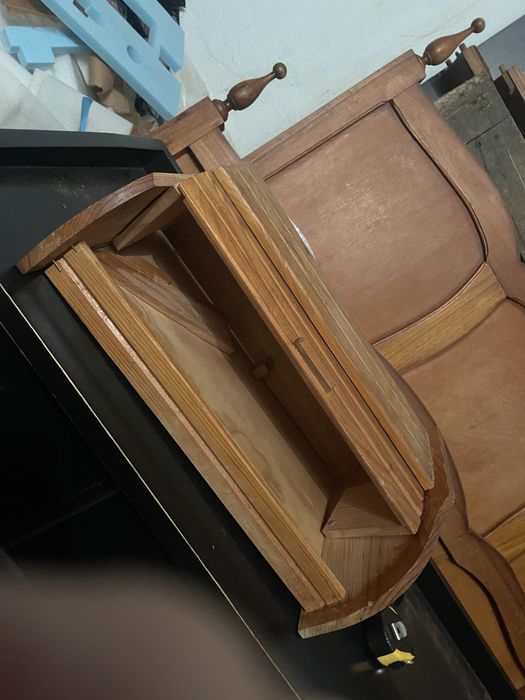Caixa pao em madeira para restaurar