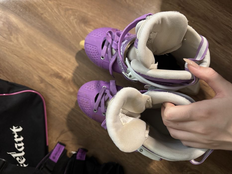 Ролики / роликові ковзани + сумка + захист