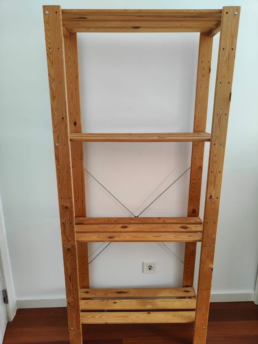 Estante de prateleira madeira Hejne