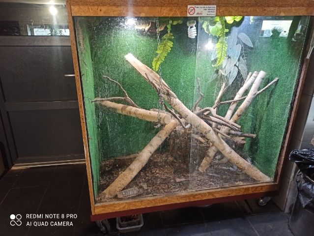 Terrarium bardzo duze na kółkach