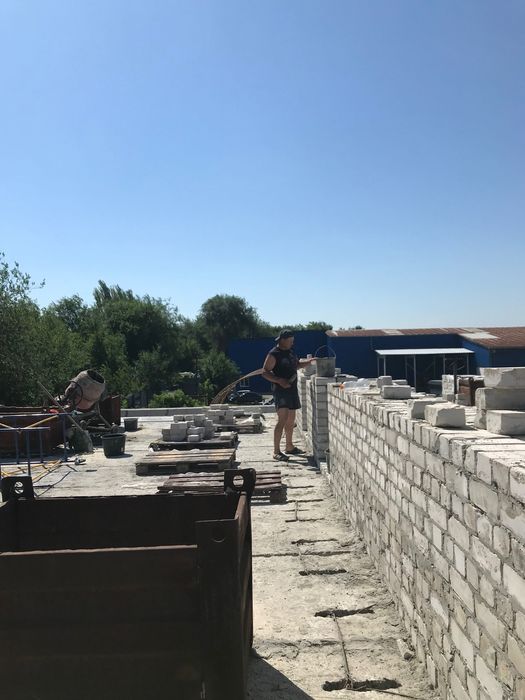 Перегородки  из газоблока и гипсокартона.