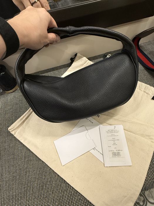 Новая кожанная сумка By Far Cush leather bag. Оригинал