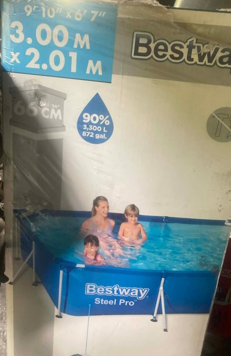Nowy basen Bestway steel pro wym.3×2,01m