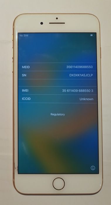 iPhone 8 Plus Branco & Rosa