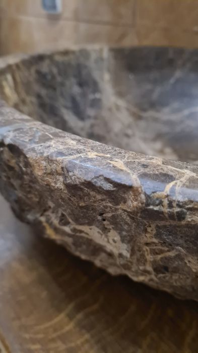 Szafka pod umywalkę + umywalka kamienna