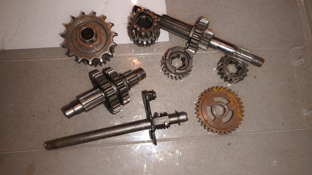 Skrzynia,tryby, wałki,Mz