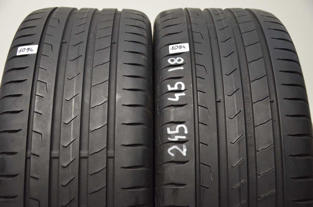 ROK 2024, 245/45 R18 Continental PremiumContact 7 Letnie para nr1094
