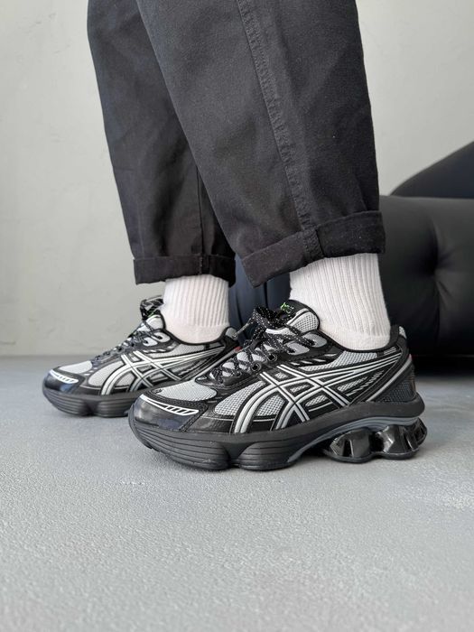 Кросівки Asic Gel-Kinetic Fluent Black premium | Кроссовки чоловічі