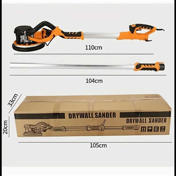 D30- lixadeira parede  drywall  225mm 1390w lixadeira saco vácuo