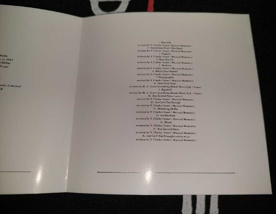 Depeche Mode Speak & Spell CD Scandinavia