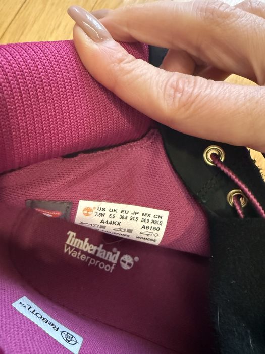 Timberland женские ботинки 38,5
