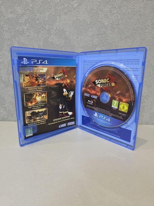 Sonic Forces RUS Магазин Ps 4 5 Ps4 Ps5 Диск Обмін Гра Диски Ігри Sony Playstation