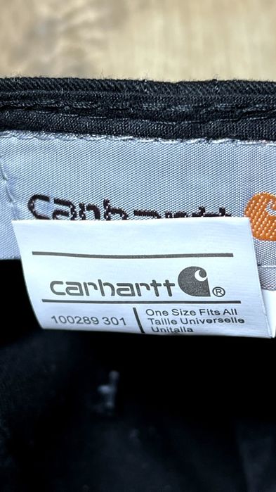 Кепка CARHARTT Чорна