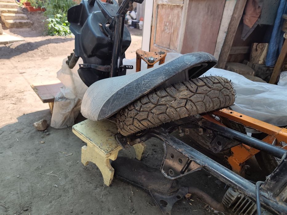 Мопед Yamaha Axis 50 та Карпати