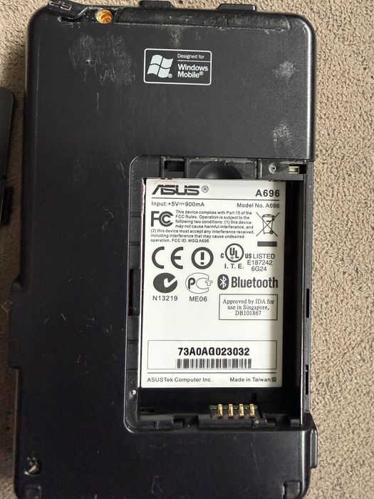 Palmtop asus a696