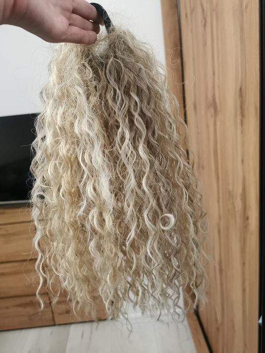 Kitek na gumce afroloki około 40cm Malbork