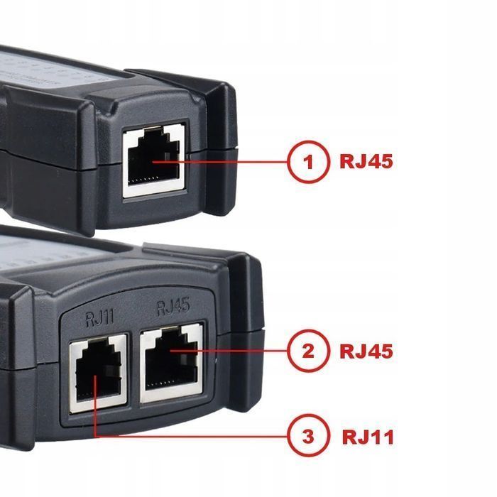 Szukacz Par Kabli Przewodów Tester Sonda Rj45 Gt66