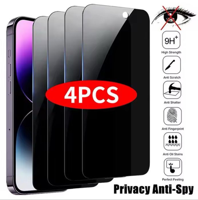 Скло захисне iphone xs max anti spy (Протипідглядне)