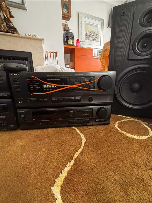 Sistema de Som Hi-Fi SONY