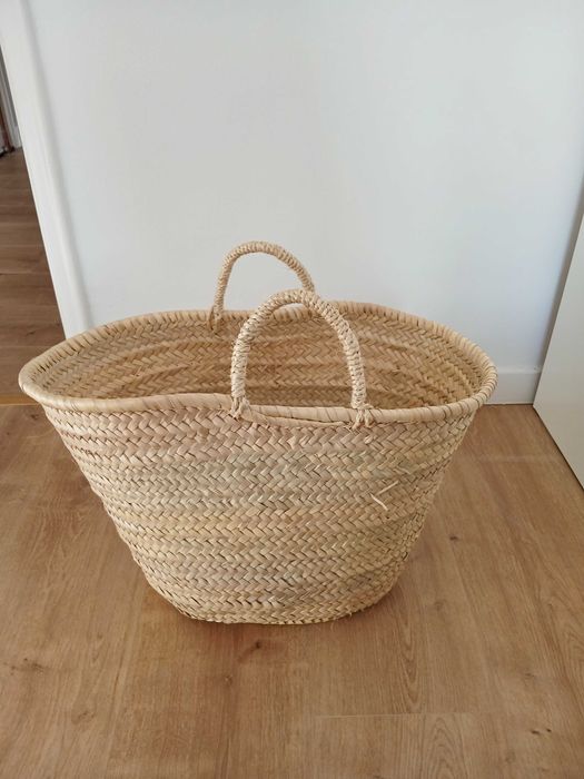 Cesta oval em vime (nova)