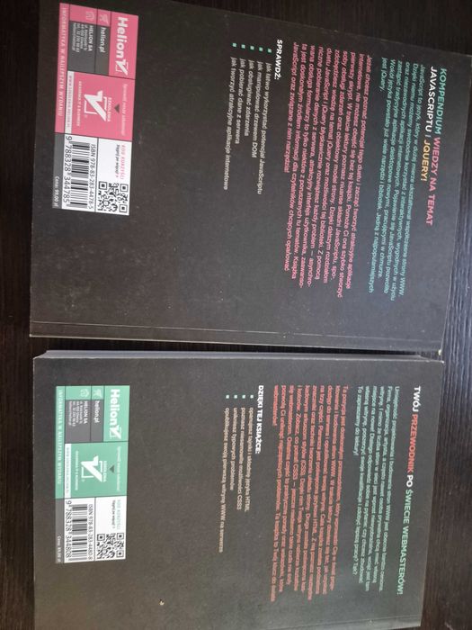 Książki do nauki programowania Javascript, CSS, HTML