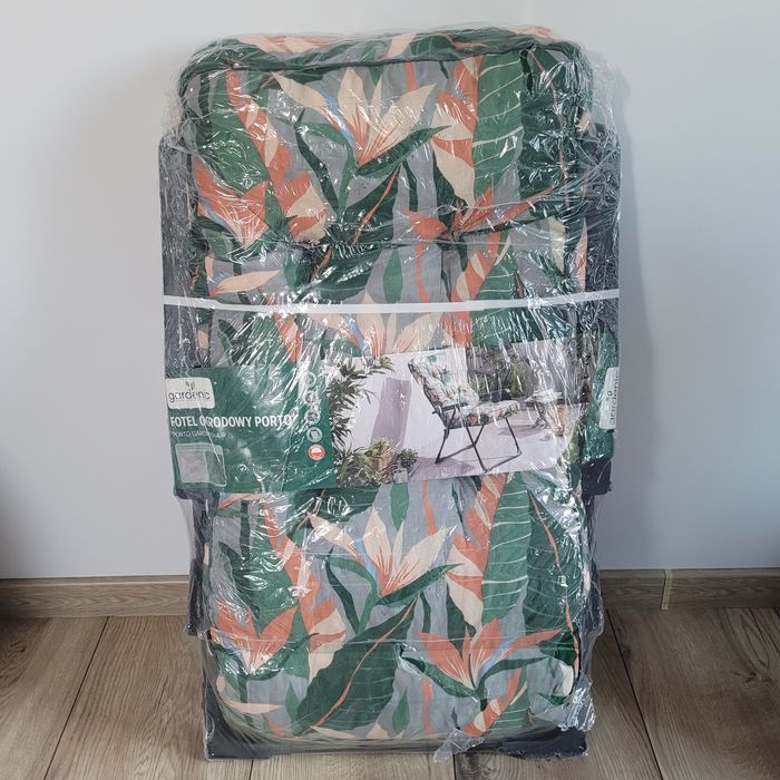 Porto fotel ogrodowy rozkładany krzesło turystyczne na prezent