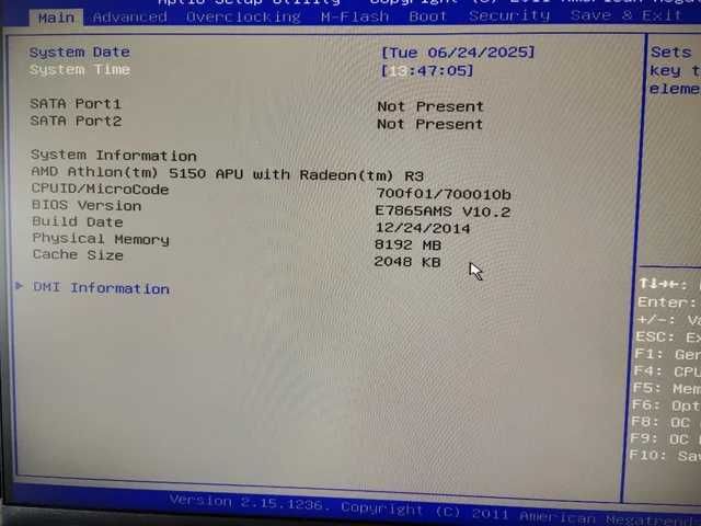 Placa-mãe MSI AM1I + Athlon 5150 + Radeon R364752119967747123