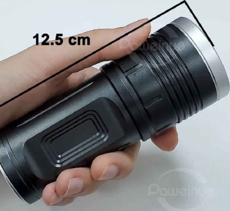 Latarka LED Mega Mocna Szok Moc