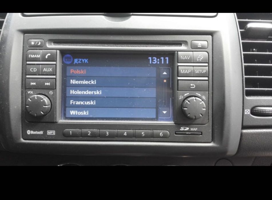 Polskie menu nawigacji Audi BMW Ford Nissan Honda Renault VW Citroen