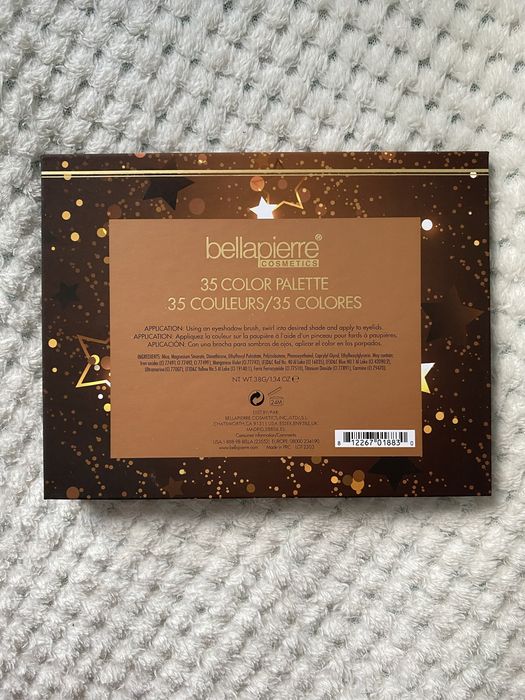paleta cieni do powiek Bellapierre Cosmetics Ultimate Nude