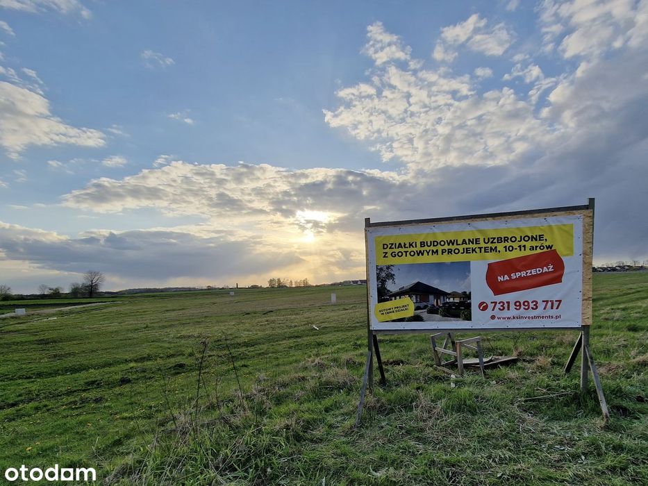 Na sprzedaż – ostatnie 4 działki budowlane | Lipno, ul. Graniczna